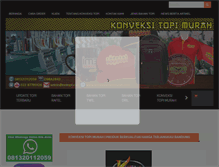 Tablet Screenshot of konveksitopimurah.com